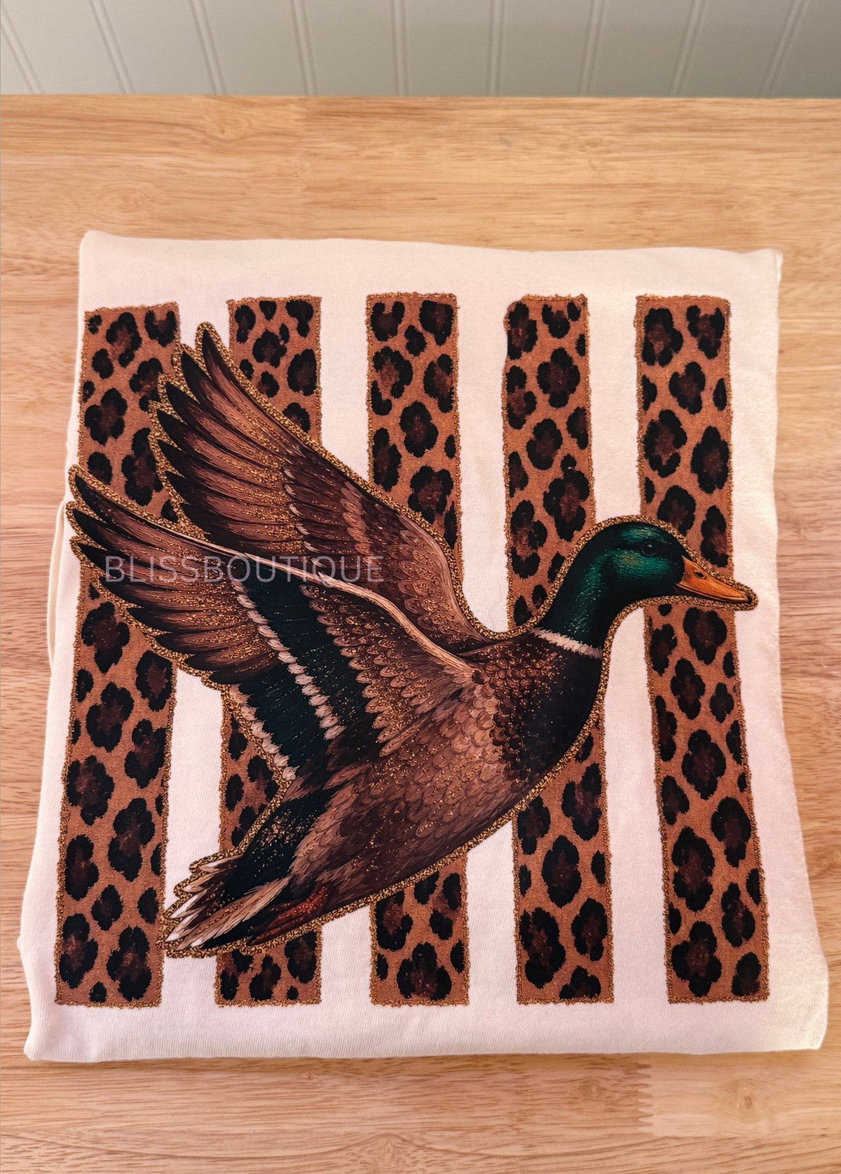 Cheetah Strip Mallard Duck (DTF)