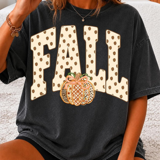 Polkadot Pumpkin Fall (DTF)